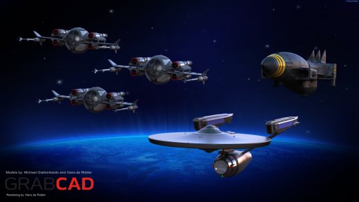 宇宙飞船, 空间缩略图